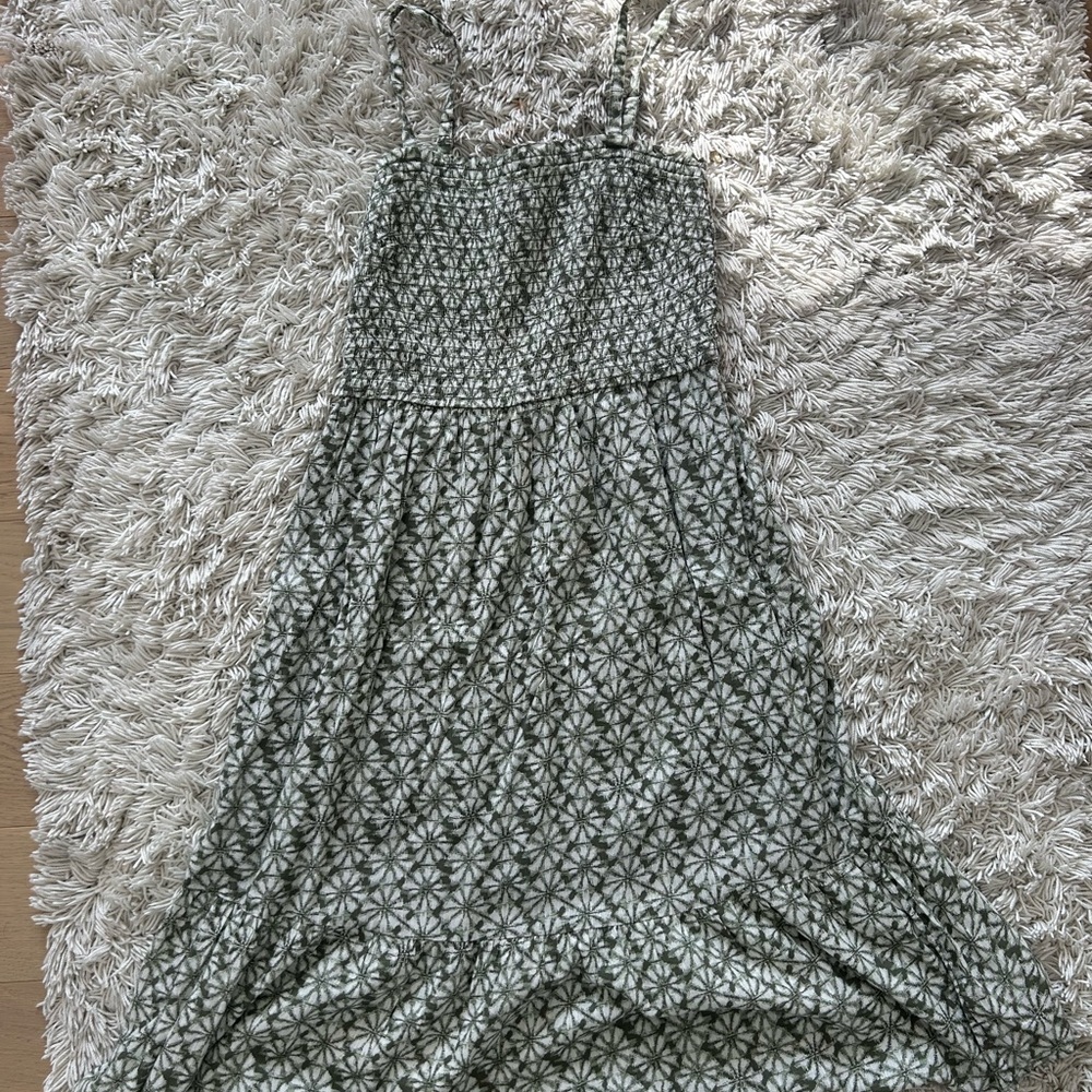 Elegant gap Green Patterned Women's Dress